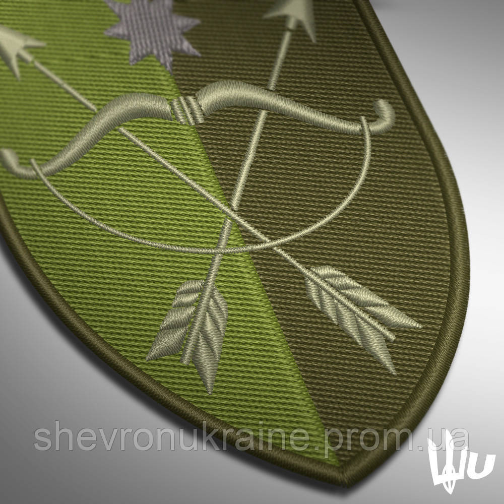 Шеврон под заказ 23 ОМБР полевой (Срок изготовки 3-5 дней. На липучке) Размер 8x7см Киев - изображение 4