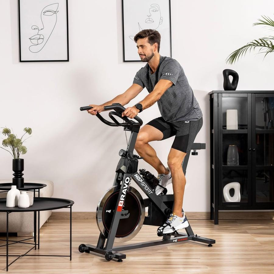 Спинбайнайк Hop-Sport HS-045IC Bravo черный Киев - изображение 2