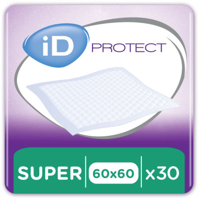 Пелюшки для малюків ID Proteсt Super 60 x 60 см. 30 шт. (5414874004012_5411416047902) Вінниця - фото 1