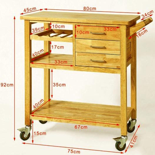 Стол-тележка 