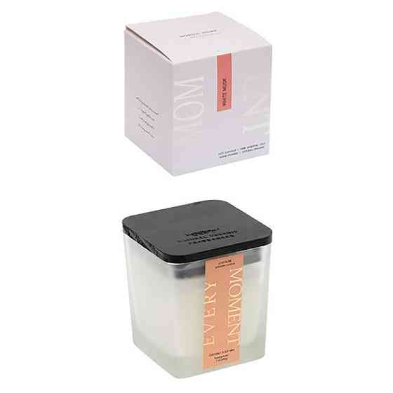 Ароматична свічка "Love home" AXW2027-2(White Musk) у скляному стакані з кришечкою Вінниця