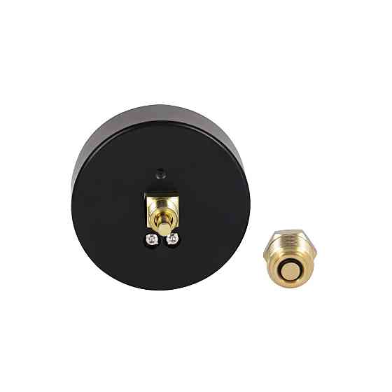 Термоанометр Icma 1/2" 0-6 барів, заднє під'єднання No259 Київ