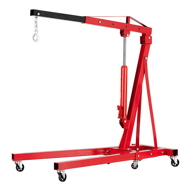 Кран-знімач двигуна гідравлічний підкатний 1 т INTERTOOL GT0807 Київ - фото 17