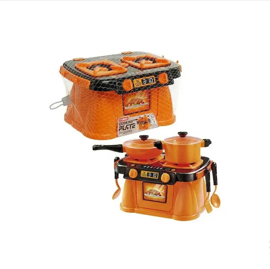 Ігрова кухня Юніка 7 предметів плита каструля сковорідка (71818) Чернігів - фото 1