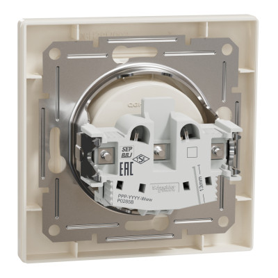 Розетка Schneider Electric ASFORA без заземлення крем (EPH3000123) Винница - изображение 7