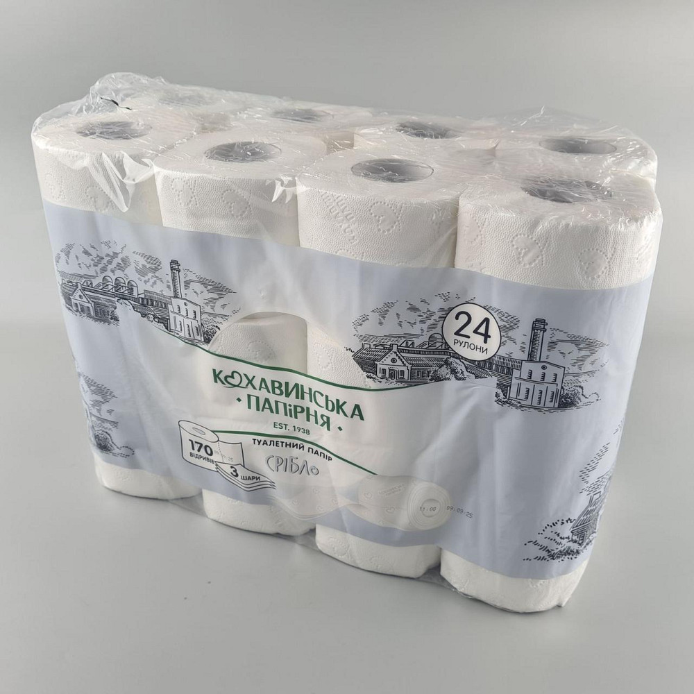 Туалетная бумага(3слоя) 96*115/50 