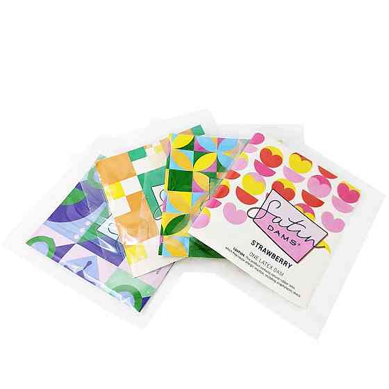 Набір латексних серветок Satin Dams Assorted 100 шт Sex Aura Київ