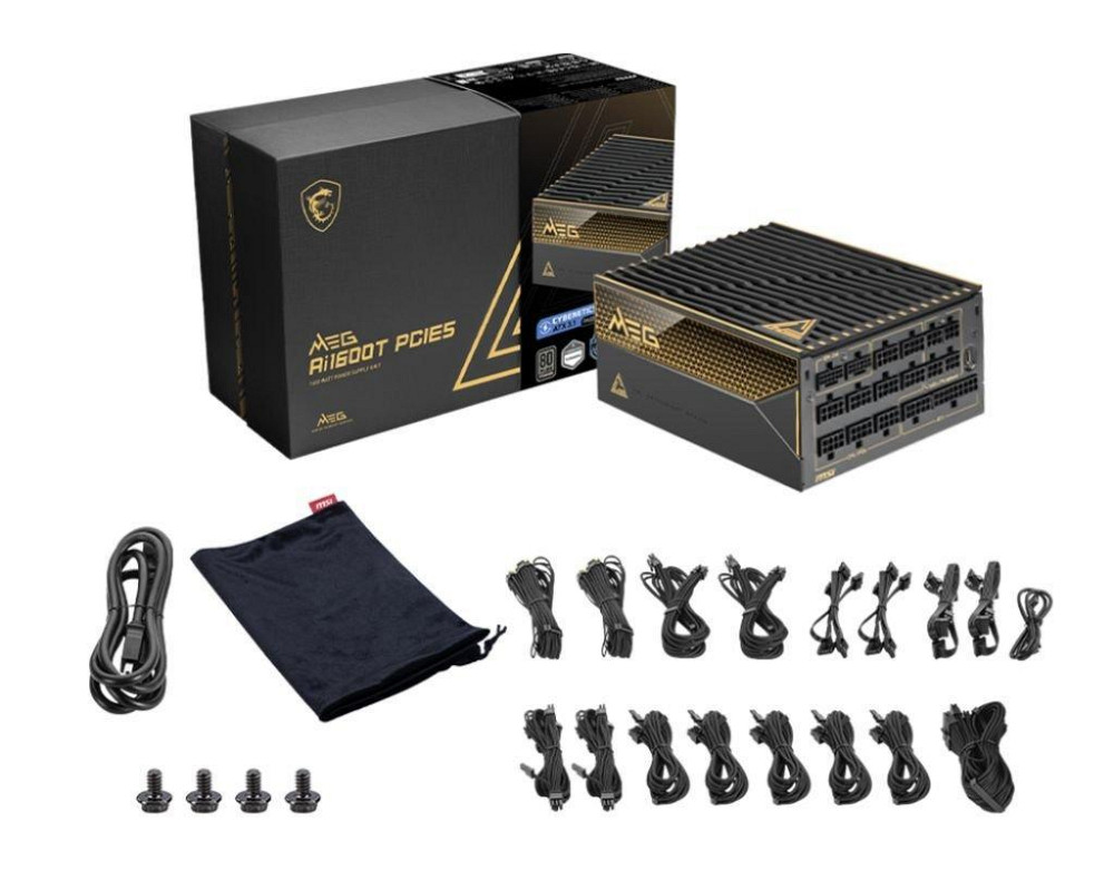 Блок живлення MSI MEG Ai1600T PCIE5 1600W ( 14414 ) Харків - фото 5