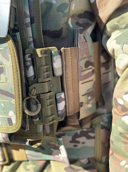 Штурмова армійська yakeda плитоноска з рпс і підсумами комплект плитоноска з РПС Yakeda  зі швидким скиданням   WAR Львів - фото 3