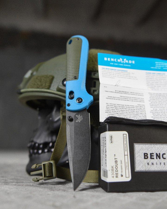 Ніж викидний Benchmade sea/olive ВТ4765 Одеса - фото 9
