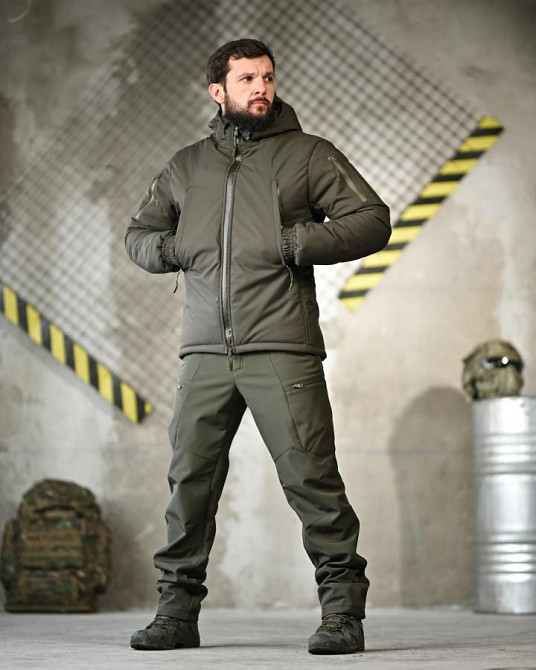 Зимовий тактичний костюм олива REDONDO 5в1 ТР6623 Одеса - фото 3