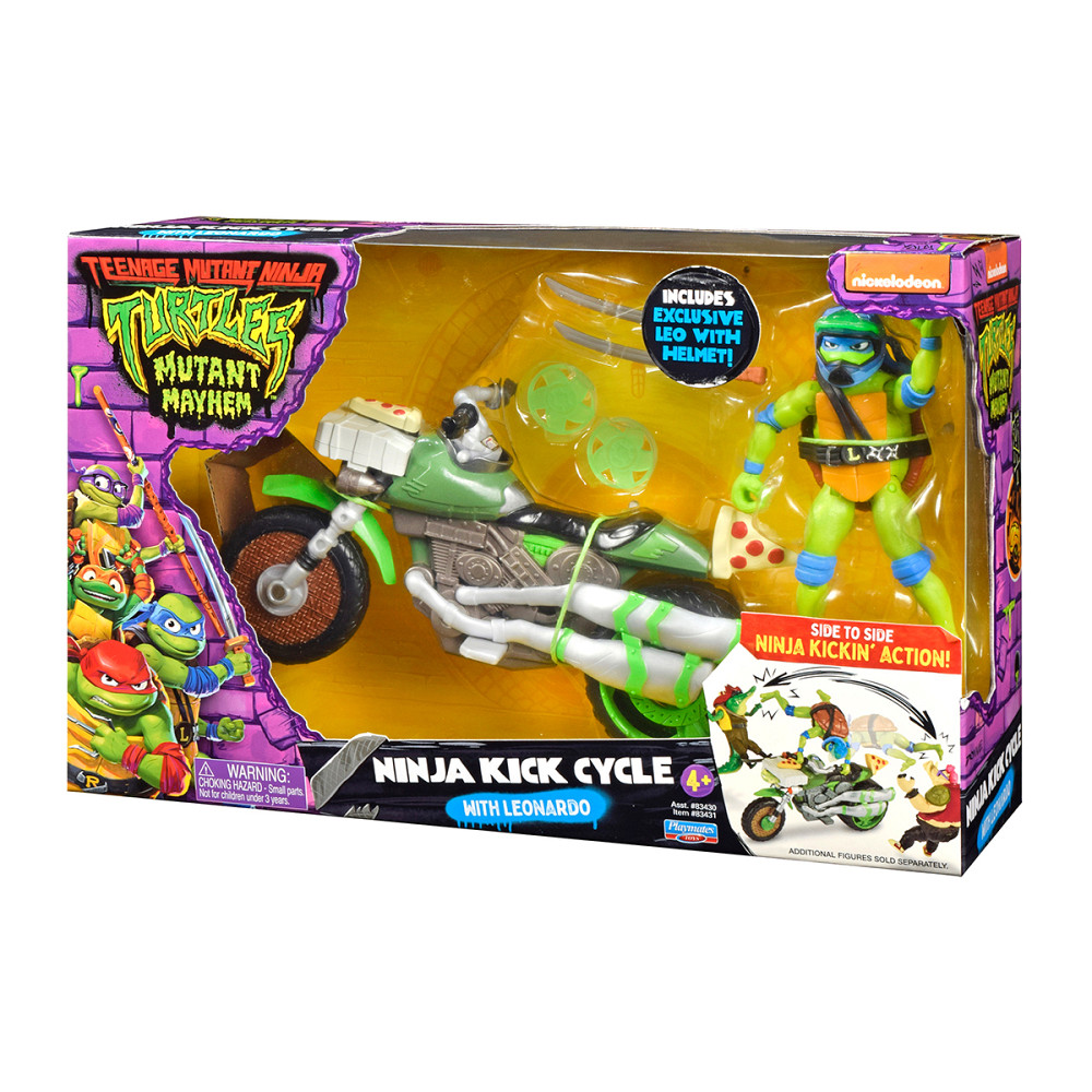 Бойовий транспорт з фігуркою - Леонардо На Мотоциклі Днепр - изображение 7