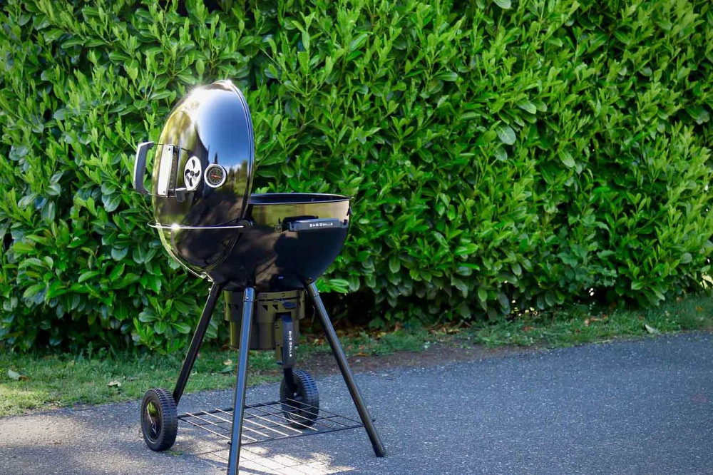 Вугільний гриль Slow and Sear Black Editionl Kettle Grill 57 см + кошик Deluxe SNS-KET-BK Код: 013614 Рівне - фото 6