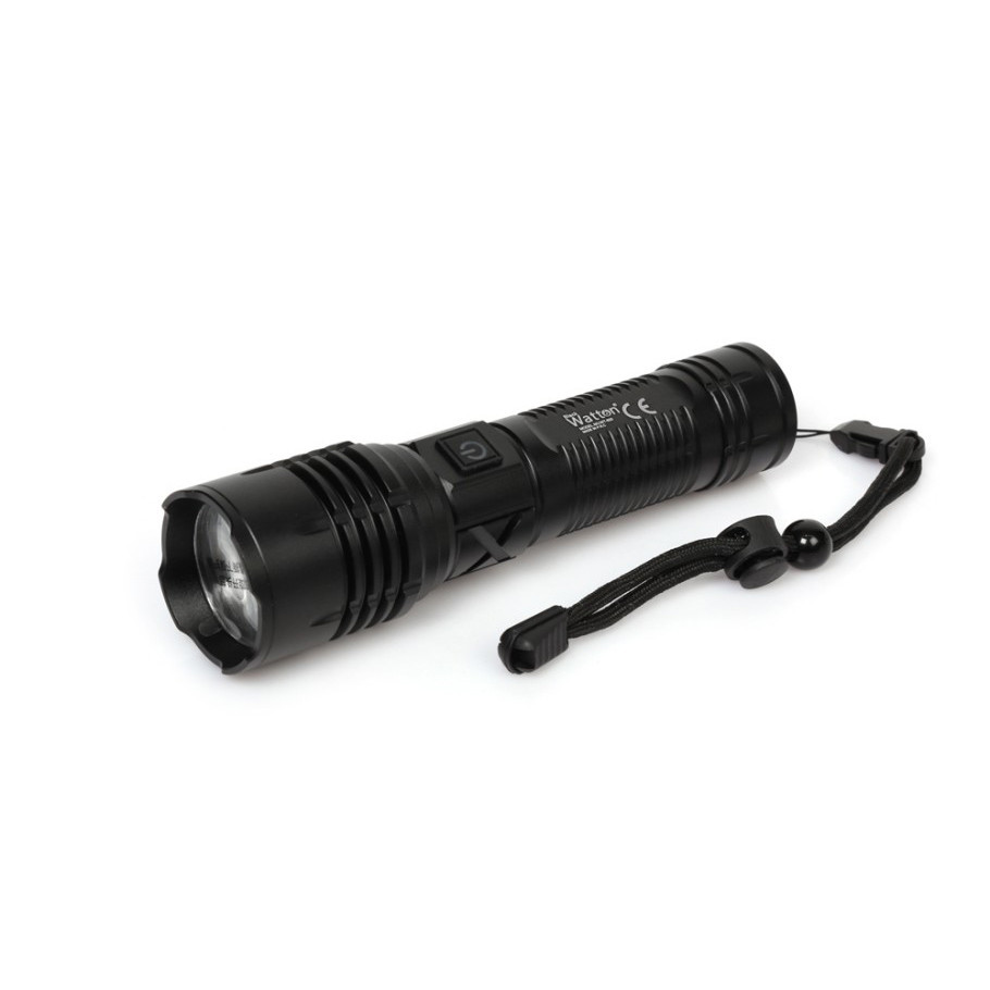 Мощный аккумуляторный универсальный фонарь 3000 Лм Watton WT-600 фонарик LED с USB зарядкой и сьемной батареей Каменец-Подольский - изображение 5
