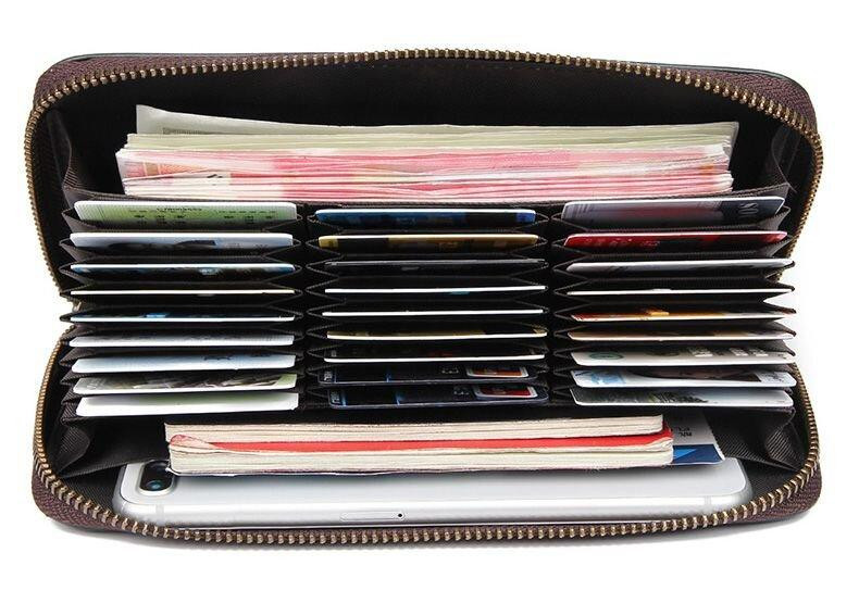 Визитница большая Черная (Vintage) Киев - изображение 4