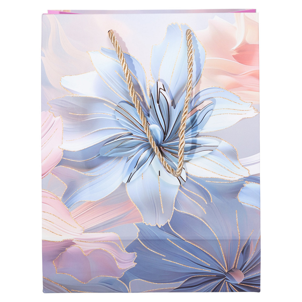 Набір подарункових пакетів з паперу 12 (шт.) гарні картонні пакети для подарунків 18×10×23 (см) HP-10359-8 Коломия - фото 6