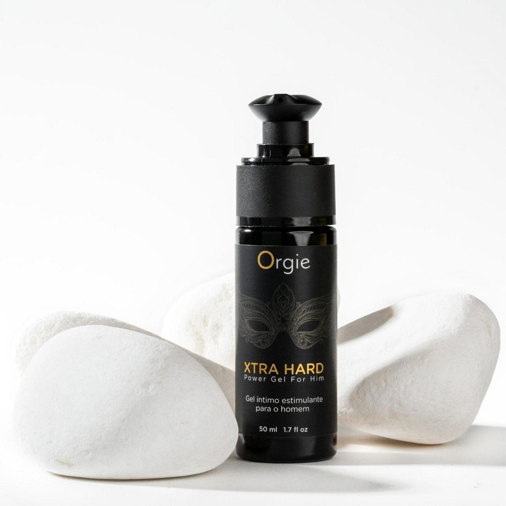 Гель для стимуляції члена Orgie Xtra Hard Power Gel For Him, 50 мл, розігріває, посилює ерекцію Sex Aura Київ - фото 4