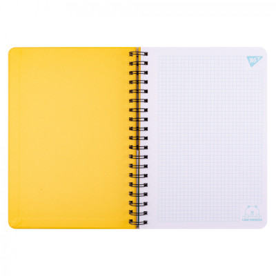 Блокнот Yes 2 в 1 В5 В7 80 арк 20 арк подвійна спіраль Line Friends Sally клітинка (151780) Вінниця - фото 4