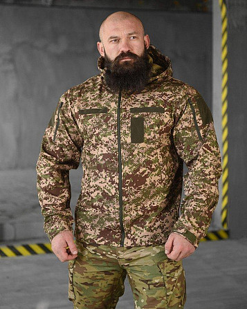 Весняна тактична куртка софтшел masad хижак ВТ6705 Київ - фото 1