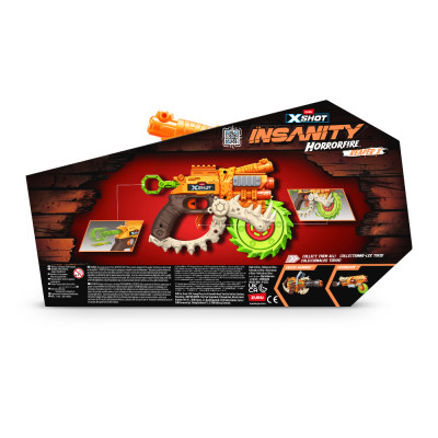 Игрушечное оружие Zuru Бластер X-Shot Insanity horrorfire Reaper-x (36730) Винница - изображение 2