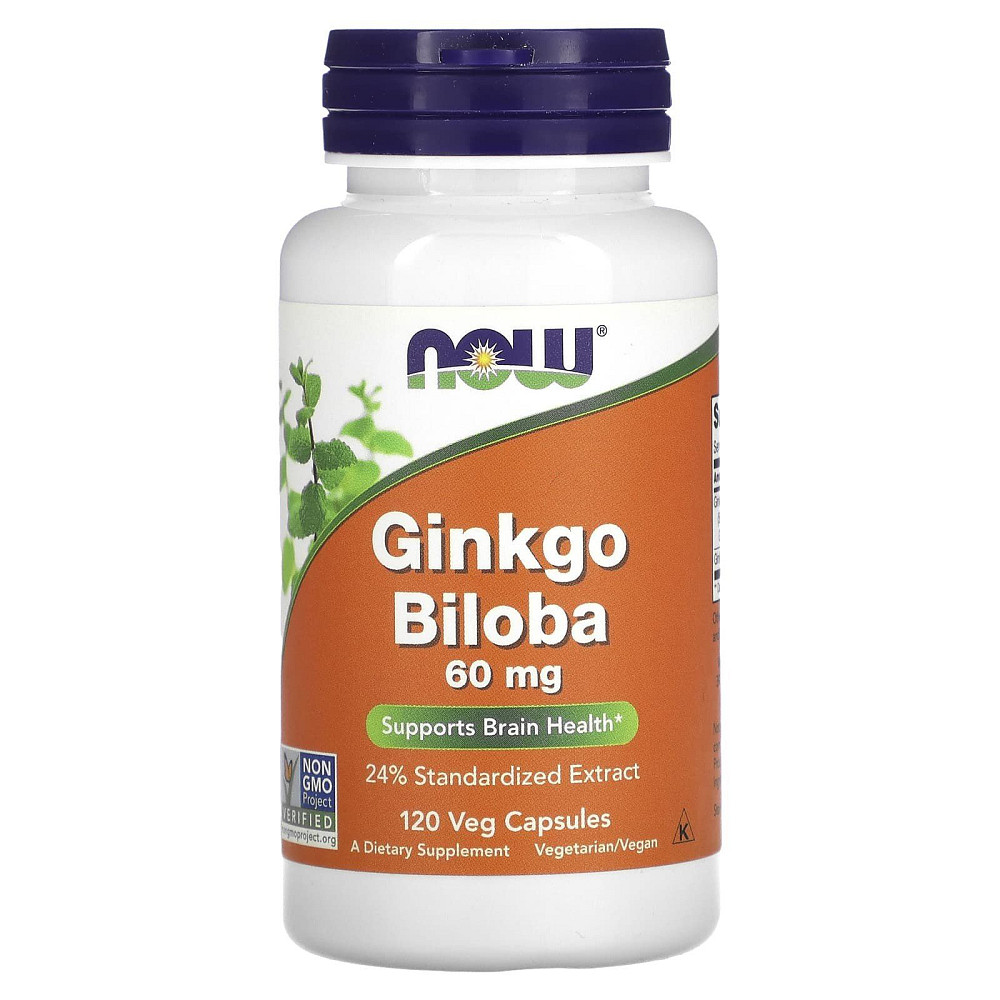 Гинкго Билоба (Ginkgo Biloba) 60 мг 120 капсул Киев - изображение 2