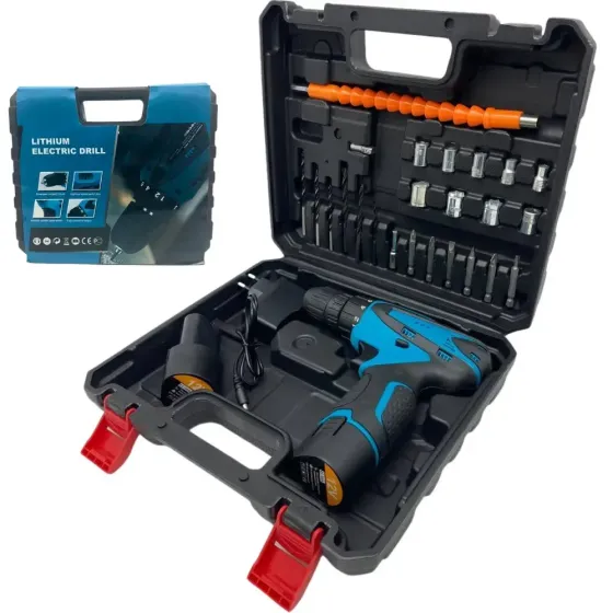 Аккумуляторный Шуруповерт 12 V, шуруповерт с набором Коломия