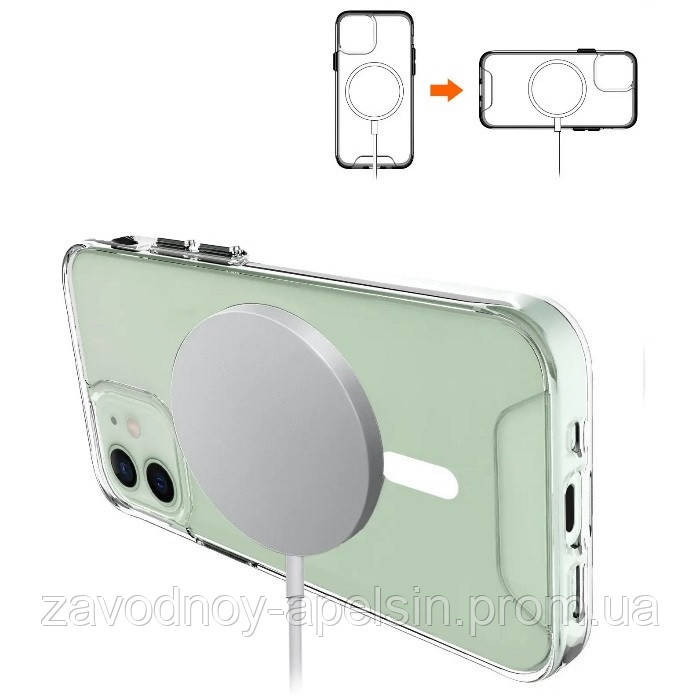 IPhone 11 прозрачный чехол магнит MagSafe Одесса - изображение 4