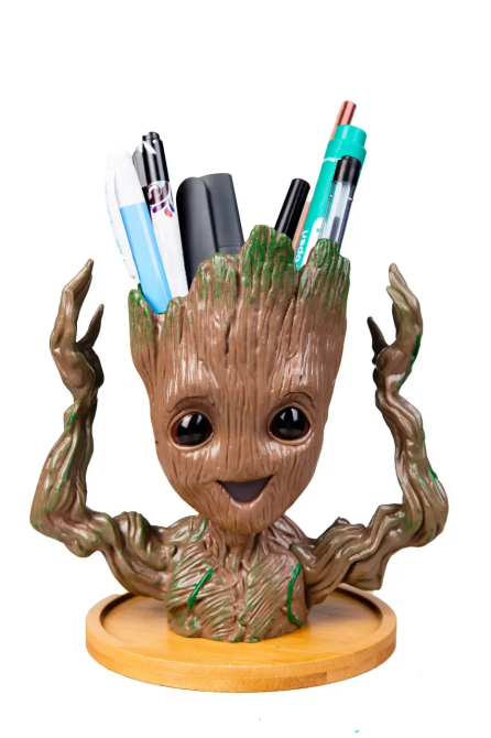 Горщик для квітів та канцелярії Грут Groot G4 + кругла підставка Вінниця - фото 7