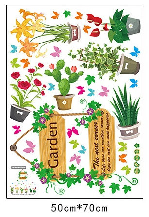 Декоративная наклейка на стену Цветы Киев - изображение 3