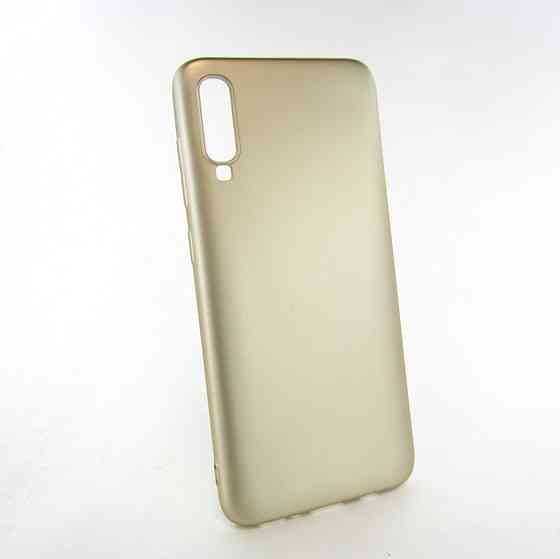 Samsung A70 A705 Силіконовий чохол soft touch (золото) Одеса