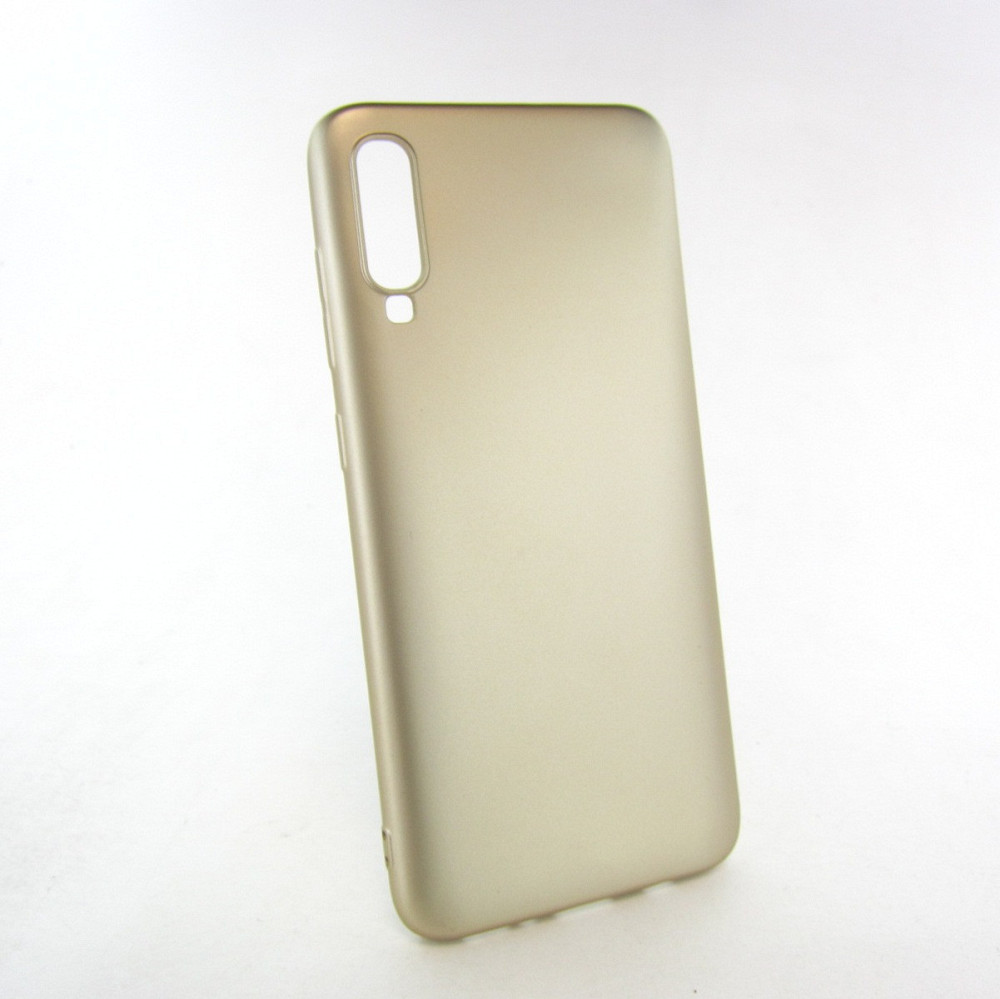 Samsung A70 A705 Силіконовий чохол soft touch (золото) Одеса - фото 2