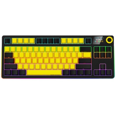 Клавіатура Lorgar KBP70TKLW Wireless TKL Mechanical Pro UA Black/Yellow (LRG-KBP70TKLW-YL-US) Вінниця - фото 1