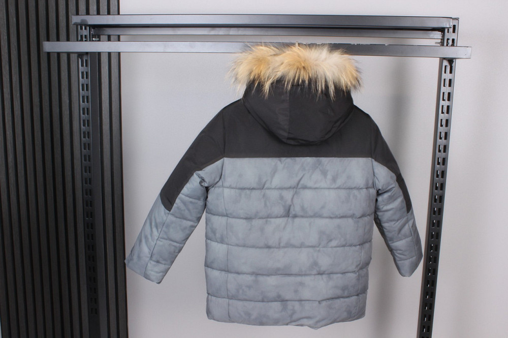 Зимняя курточка для мальчика подростка варенка на холофайбере на 8,9,10,11,12 лет Николаев - изображение 3