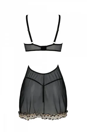 Пеньюар MARINA CHEMISE beige S/M - Passion Львів