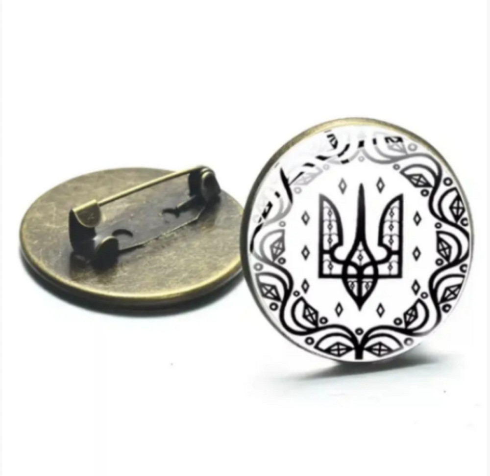 Значок на одежду Тризуб Герб Украины Киев - изображение 1