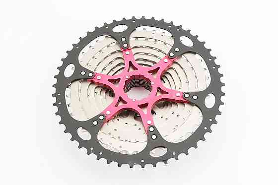 Касета 12зв. 11.13.15.17.19.21.23.25.28.32.36.42.50Т (трансмісія 1х12), сріблясто-чорна KDF-CS1250 Київ