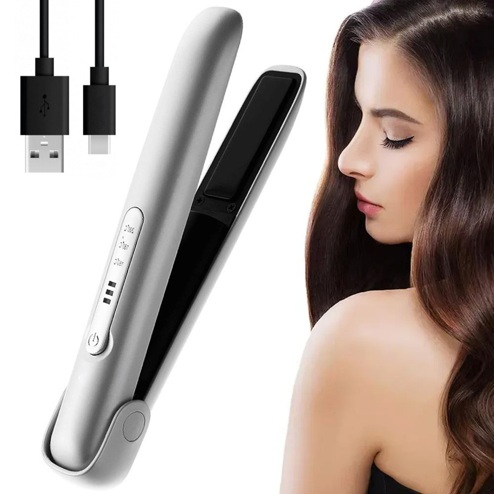 Беспроводной выпрямитель для волос с USB, 20Вт, VGR V-585 Киев - изображение 1