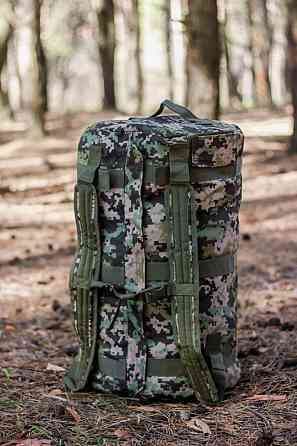 Військовий баул 70л піксель матеріал КОРДУРА армійська міцна сумка-баул 70 л   WASA Львів