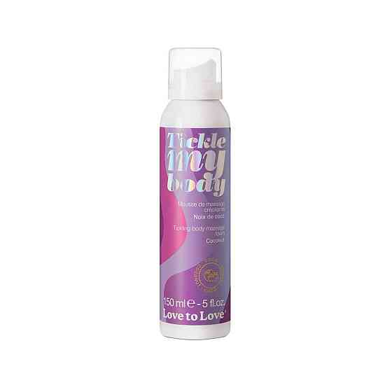 Масажна піна Love To Love TICKLE MY BODY COCONUT (150 мл) зволожувальна Sex Aura Київ