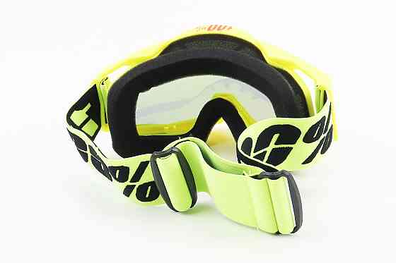 Окуляри кросові/ендуро/АТV, жовті (дзеркальне скло) Киев