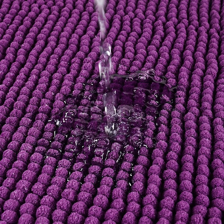 Коврик для ванны и душа Bathlux мягкий длинный ворс, нескользящий Фиолетовый Каменец-Подольский - изображение 3