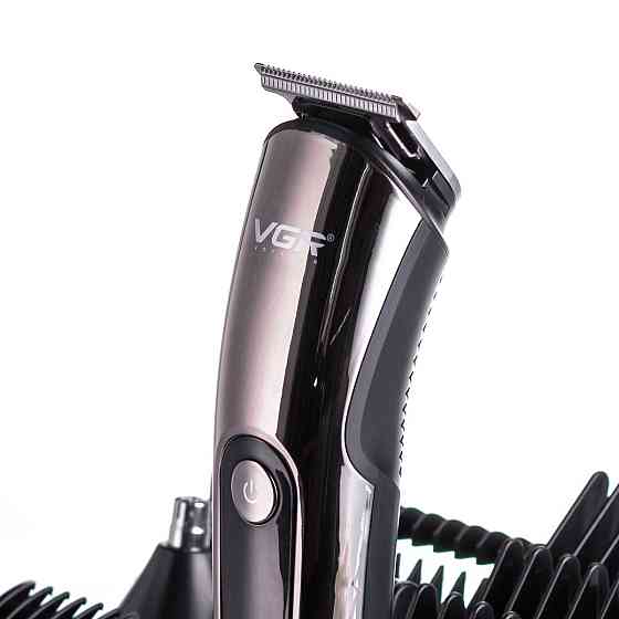 VGR Набір для стрижки волосся 5 в 1 машинка, триммер та бритва Vgr V-107 Коломия