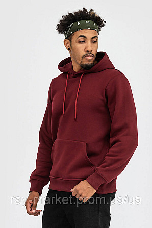 Набір чоловічий худі утеплене 2шт RAY BASIC Бежевий/Бордовий (U0401M-Cream-Burgundy) M Київ - фото 3