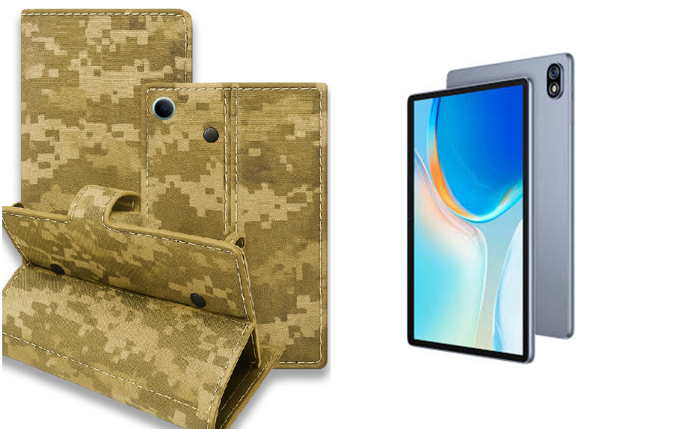 Книга-трансформер для планшета Ulefone Tab W10, цвет Black Pixel Киев - изображение 1