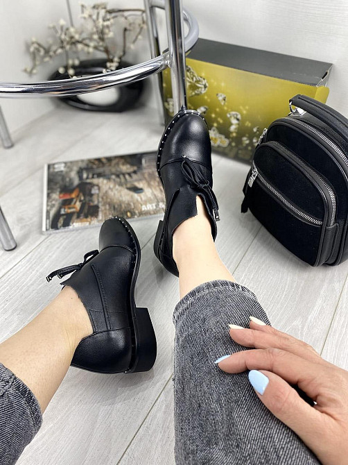 Sothby 's Туфлі жіночі Sothby 's T-593/2 чорні (весна-літо, шкіра натуральна) (2751) лише 37р.3 Коломия - фото 7