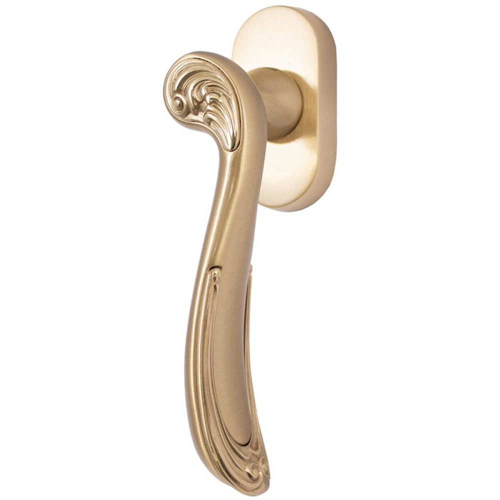 Ручка віконна Mandelli Lord 1022/DK мат латунь права Київ - фото 1