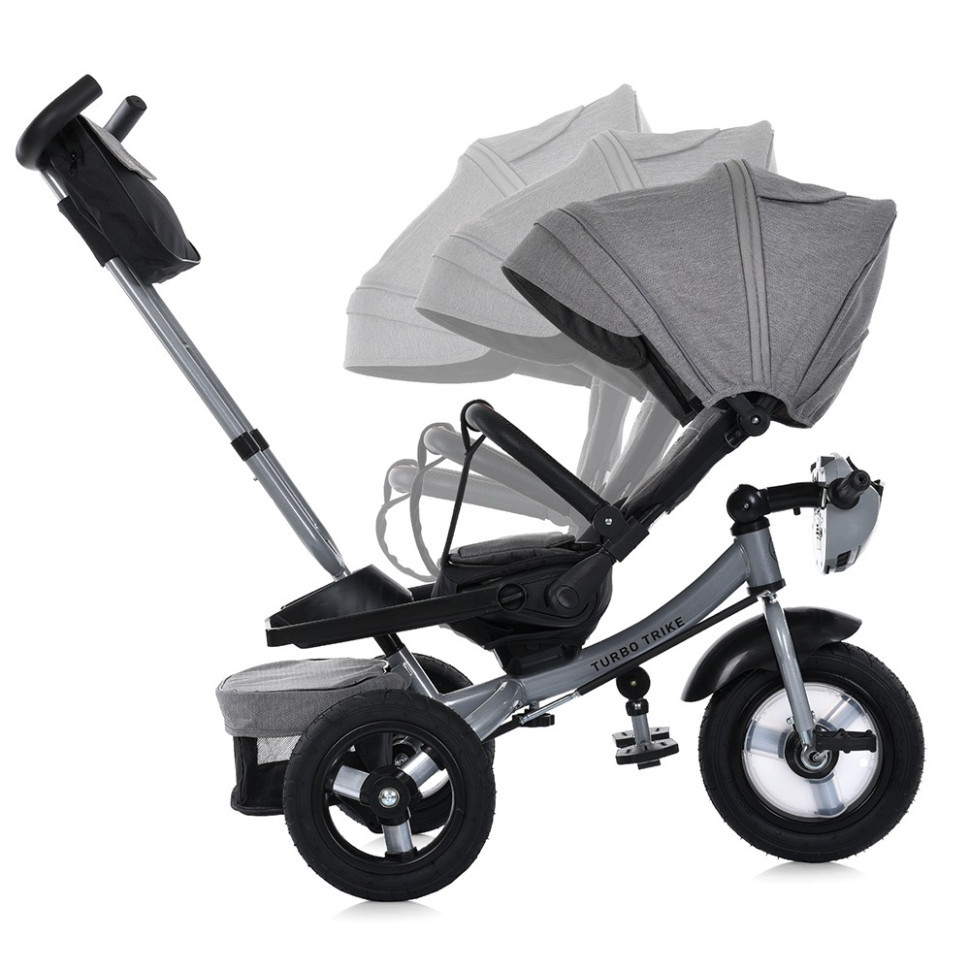 Дитячий триколісний велосипед MT 1007-8 сірий Вінниця - фото 3