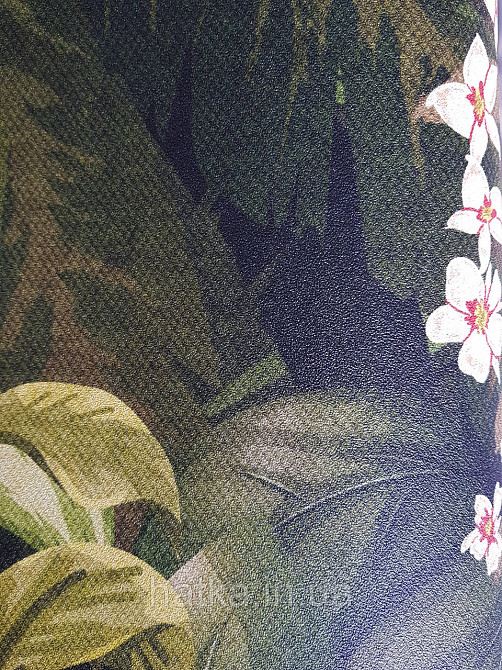 Шпалери вінілові Grandeco One roll one motif 1.59x2.8 панно мурал пальми дерева зелені листя Київ - фото 3