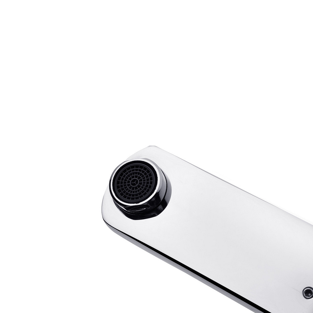 Змішувач для ванни Kroner KRM Ems - C060 з душовим гарнітуром, хром Київ - фото 6