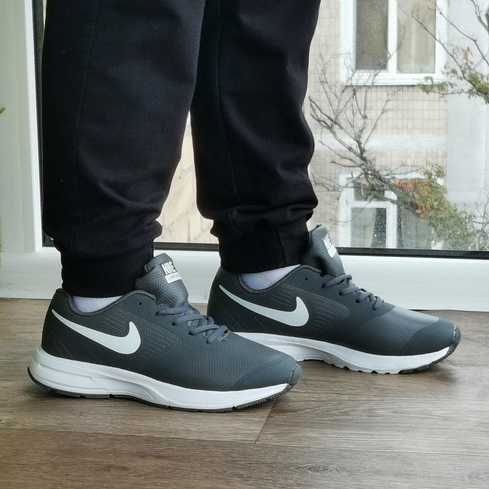 Кроссовки Nike Zoom Running Серые Мужские Найк Для Бега (размеры: 41,42,43,44,45,46) Днепр - изображение 5